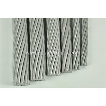 9.53 mm Galvanized PC Steel Strand